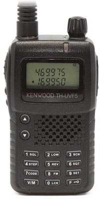 Kenwood TH-UVF5 Turbo Dual Band портативный VHF-UHF трансивер